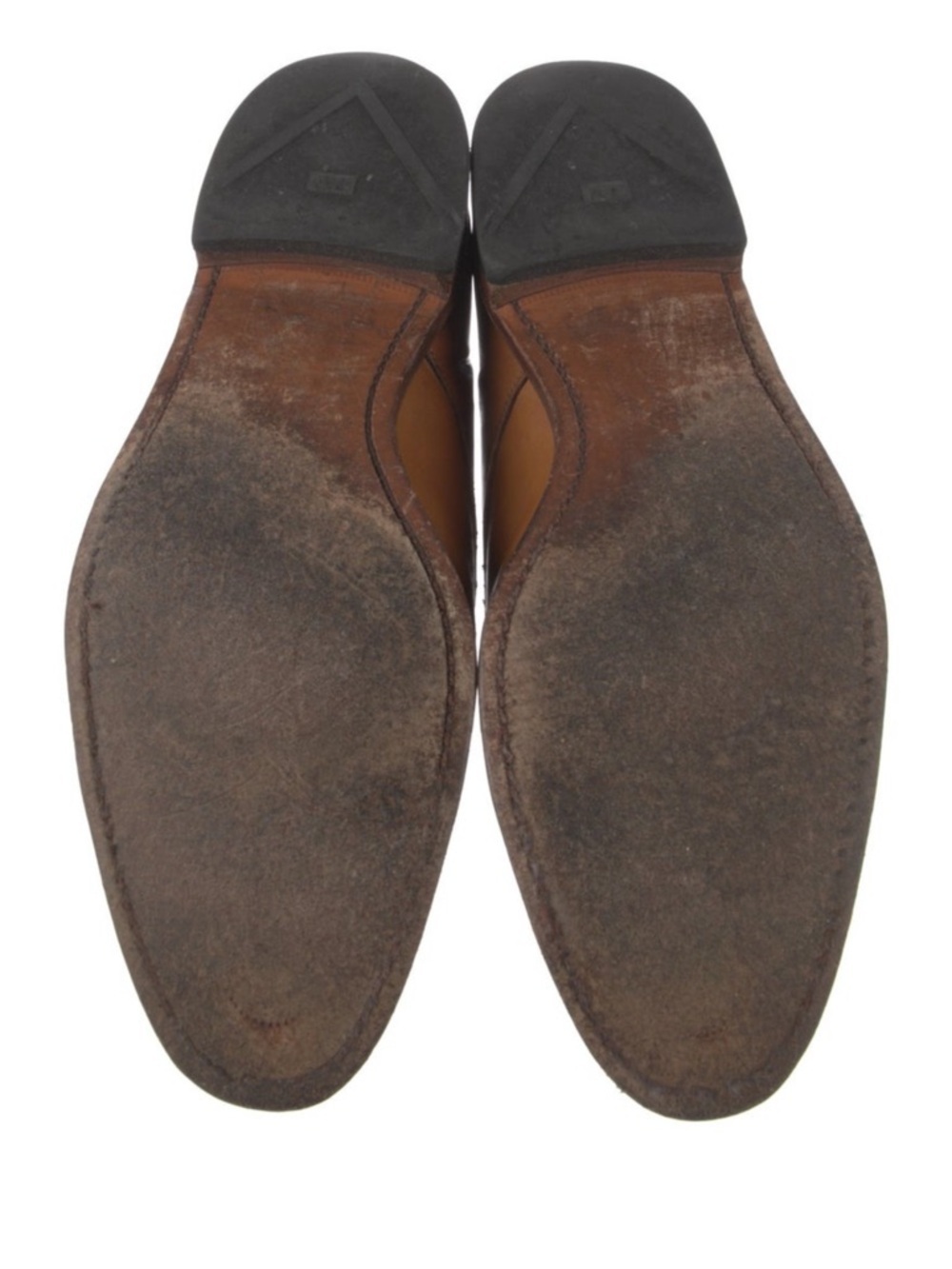 Allen Edmonds Clifton Cap Toe Derby Shoes Brown Leather Men’s 11.5 D + Box - Picture 4 of 4